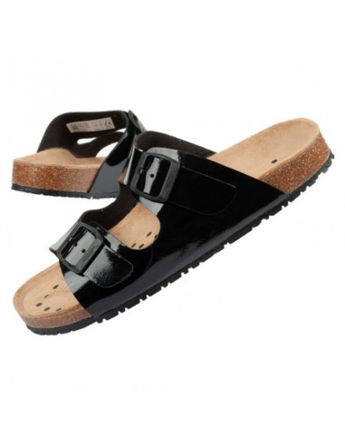 Abeba Sandals Black W 8088 work slippers