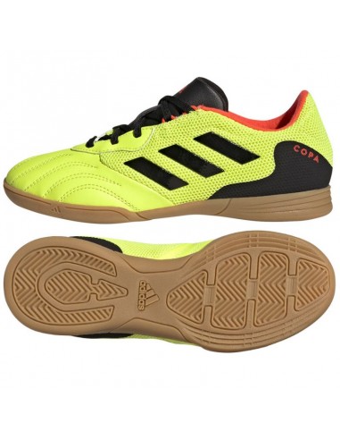 Adidas Copa Sense.3 IN GZ1382 Χαμηλά Ποδοσφαιρικά Παπούτσια Σάλας Team Solar Yellow / Core Black / Solar Red