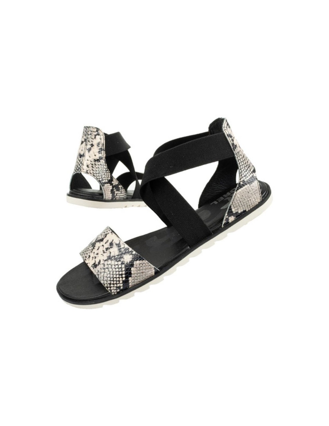 Sorel Ella II Γυναικεία Σανδάλια σε Μαύρο Χρώμα NL4043-010