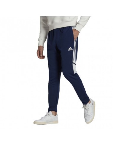 Adidas Teamwear Παντελόνι Φόρμας με Λάστιχο Navy Μπλε HB0003