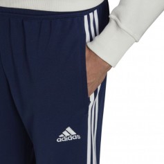 Adidas Teamwear Παντελόνι Φόρμας με Λάστιχο Navy Μπλε HB0003