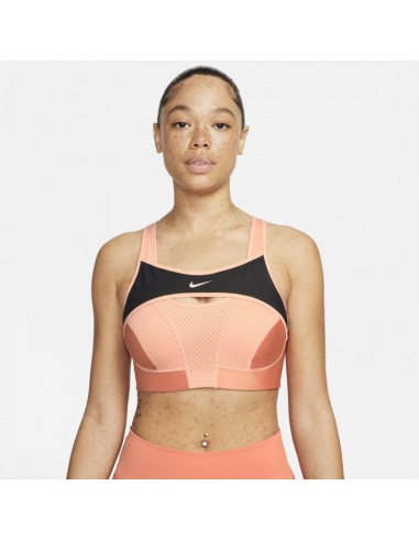 Nike Dri-Fit Alpha Ultrabreathe Γυναικείο Αθλητικό Μπουστάκι Πορτοκαλί CZ4451-827