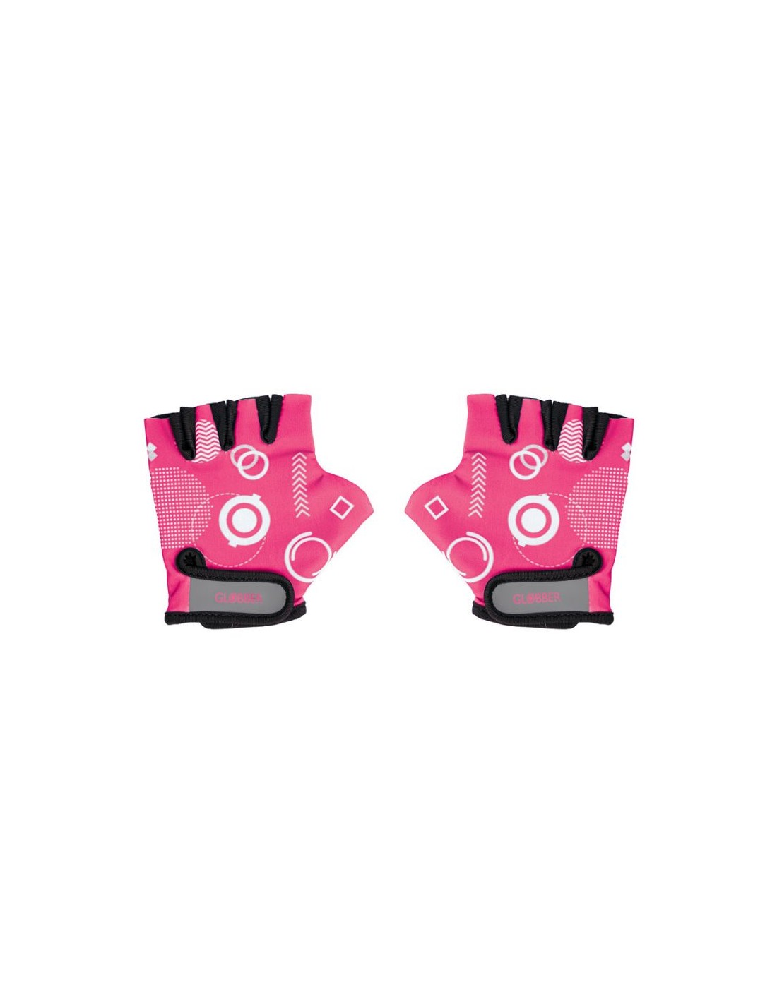Globber Globber Xs 2 528006 Κοντά Γάντια Ποδηλασίας Παιδικά Ροζ