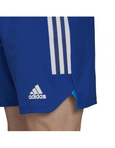 Adidas Condivo 22 Αθλητική Ανδρική Βερμούδα Royal Blue / White HA0599