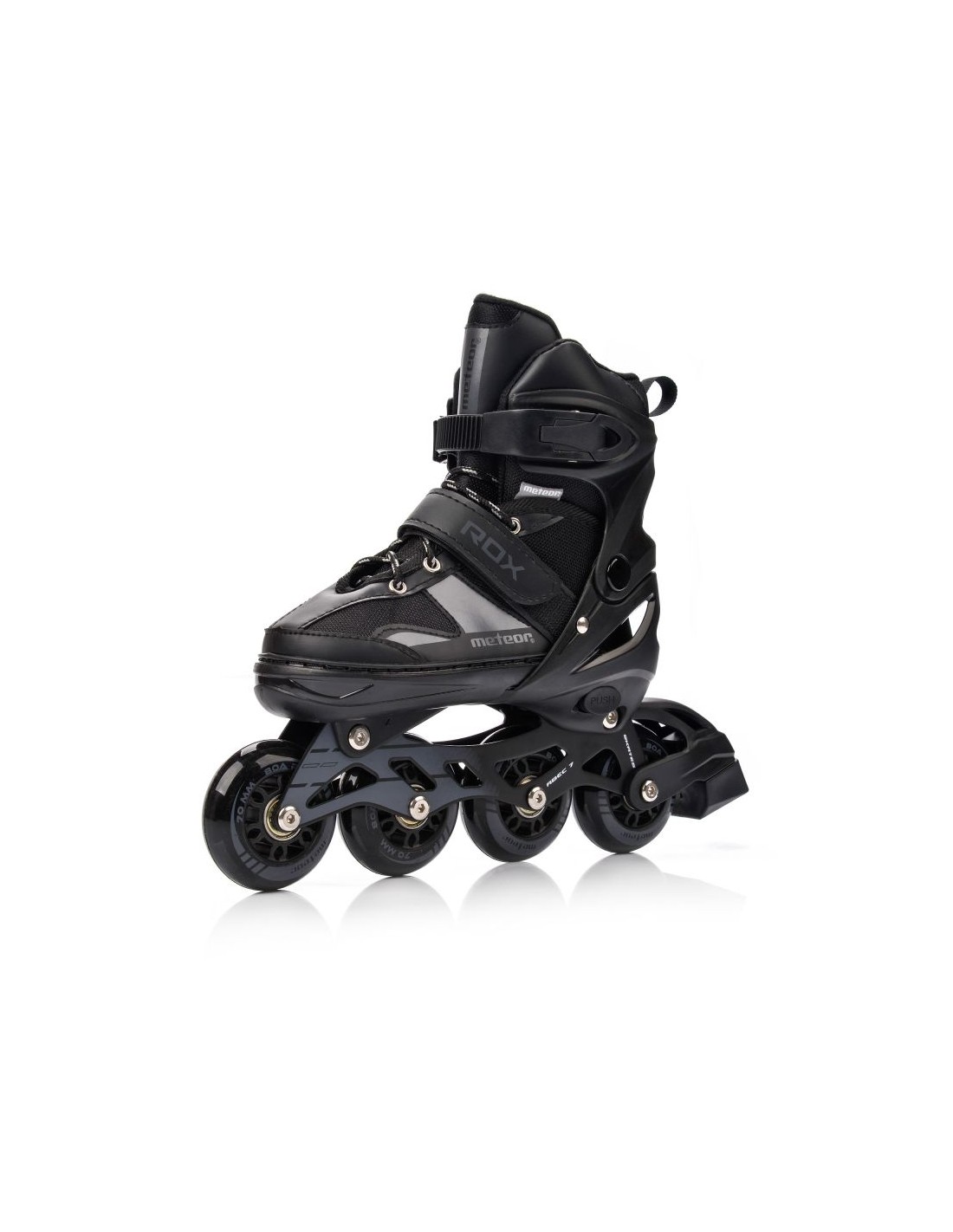 Meteor Rox 22345 Inline Rollers Μαύρα Παιδικά