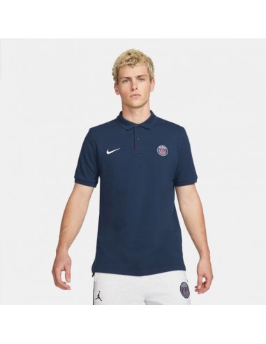 Nike PSG Ανδρικό T-shirt Polo Navy Μπλε DM2984-410