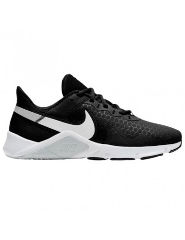 Nike Legend Essential 2 CQ9545-001 Γυναικεία Αθλητικά Παπούτσια για Προπόνηση & Γυμναστήριο Black / White / Pure Platinum CQ9545001