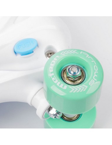 Meteor Arrows 24228-24230 39-42 Quad Αυξομειούμενα Rollers Πολύχρωμα Παιδικά