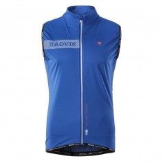 Radvik Sierra 92800407006 Ανδρικό Αντιανεμικό Ποδηλασίας Αμάνικο Μπλε