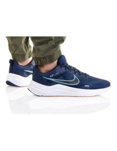 Nike Downshifter 12 DD9293-400 Ανδρικά Αθλητικά Παπούτσια Running Midnight Navy / Worn Blue / Dark Obsidian