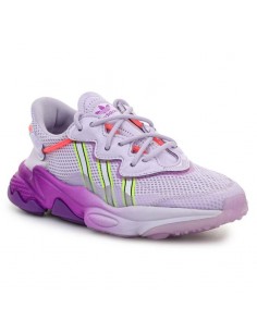 Adidas Ozweego Γυναικεία Chunky Sneakers Bliss Purple / Cloud White / Signal Pink / Coral FW2736