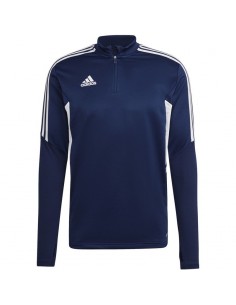 Adidas Condivo 22 Ανδρική Μπλούζα με Φερμουάρ Μακρυμάνικη Navy Μπλε HA6270