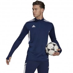 Adidas Condivo 22 Ανδρική Μπλούζα με Φερμουάρ Μακρυμάνικη Navy Μπλε HA6270