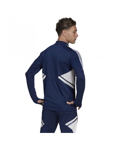 Adidas Condivo 22 Ανδρική Μπλούζα με Φερμουάρ Μακρυμάνικη Navy Μπλε HA6270