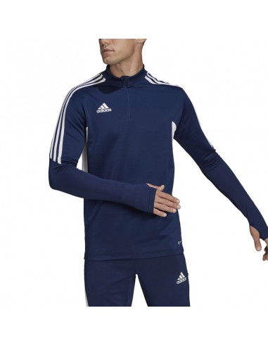 Adidas Condivo 22 Ανδρική Μπλούζα με Φερμουάρ Μακρυμάνικη Navy Μπλε HA6270