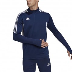 Adidas Condivo 22 Ανδρική Μπλούζα με Φερμουάρ Μακρυμάνικη Navy Μπλε HA6270