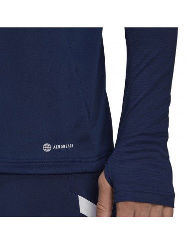 Adidas Condivo 22 Ανδρική Μπλούζα με Φερμουάρ Μακρυμάνικη Navy Μπλε HA6270