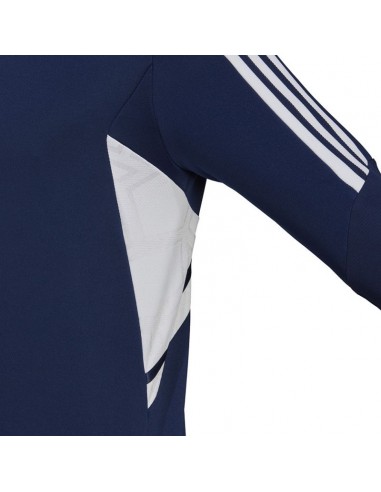 Adidas Condivo 22 Ανδρική Μπλούζα με Φερμουάρ Μακρυμάνικη Navy Μπλε HA6270