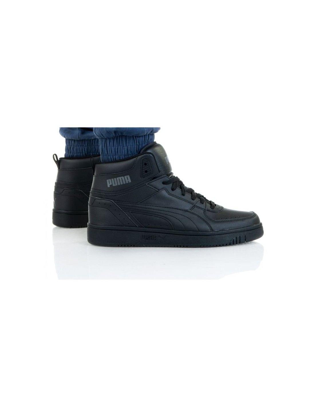 Puma - ΣΗΜΑΝΤΙΚΟ: Σε περίπτωση διαφοράς τιμής από το κατάστημα ισχύει παντα και μόνο η τιμή του καταστήματος Puma Rebound Joy Μποτάκια Μαύρα 374765-07