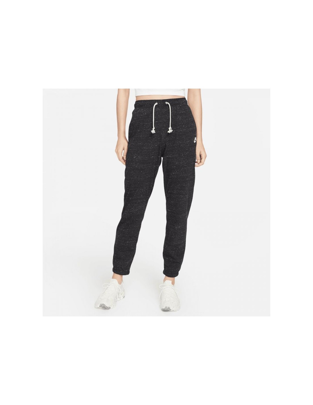 Nike Παντελόνι Γυναικείας Φόρμας με Λάστιχο Μαύρο DM6390-010