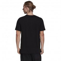 Adidas Αθλητικό Ανδρικό T-shirt Μαύρο με Στάμπα H50930