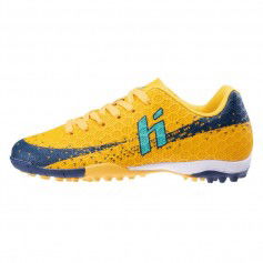 Huari Παιδικά Ποδοσφαιρικά Παπούτσια Recoleti Tf με Σχάρα Κίτρινα 92800402403