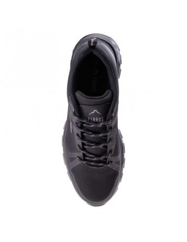 Elbrus Wesko Ανδρικά Ορειβατικά Παπούτσια Αδιάβροχα Μαύρα