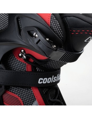 Coolslide Roma Inline Rollers Μαύρα/Κόκκινα Ενηλίκων