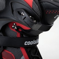 Coolslide Roma Inline Rollers Μαύρα/Κόκκινα Ενηλίκων