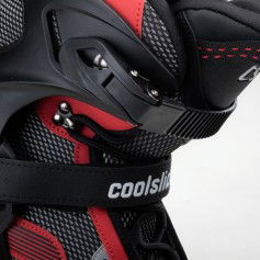 Coolslide Roma Inline Rollers Μαύρα/Κόκκινα Ενηλίκων