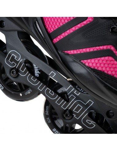 Coolslide Ruller Inline Rollers Μαύρα/Ροζ Ενηλίκων