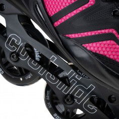 Coolslide Ruller Inline Rollers Μαύρα/Ροζ Ενηλίκων