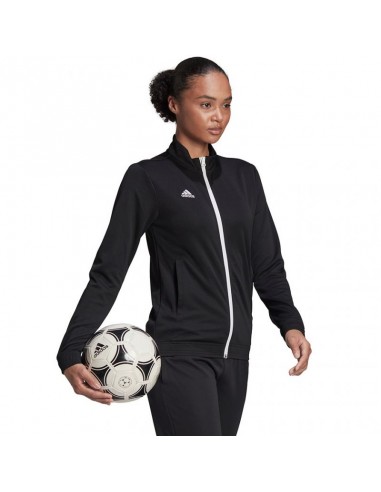 Adidas Entrada 22 Γυναικεία Ζακέτα Φούτερ Μαύρη H57525