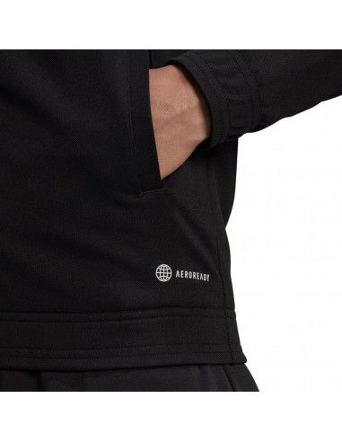 Adidas Entrada 22 Γυναικεία Ζακέτα Φούτερ Μαύρη H57525