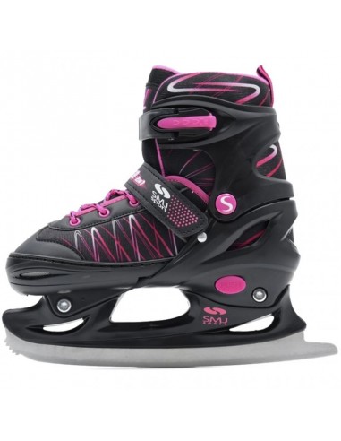 SMJ Sport UT103 Lea Inline Αυξομειούμενα Rollers Μαύρα Παιδικά