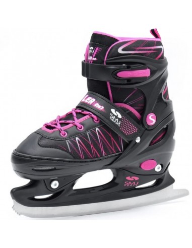 SMJ Sport UT103 Lea Inline Αυξομειούμενα Rollers Μαύρα Παιδικά