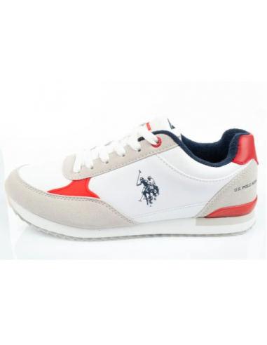 US Polo ASSN trainers M UP21M48062WHIRED01 UP21M48062-WHI-RED01