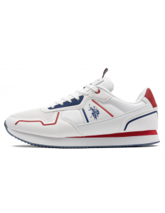 U.S. Polo Assn. NOBIL004M-2HT1 Ανδρικά Sneakers Λευκά