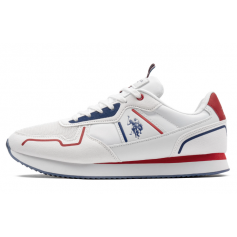 U.S. Polo Assn. NOBIL004M-2HT1 Ανδρικά Sneakers Λευκά