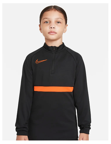 Nike Παιδική Χειμερινή Μπλούζα Μακρυμάνικη Μαύρη Academy 21 CW6112-017