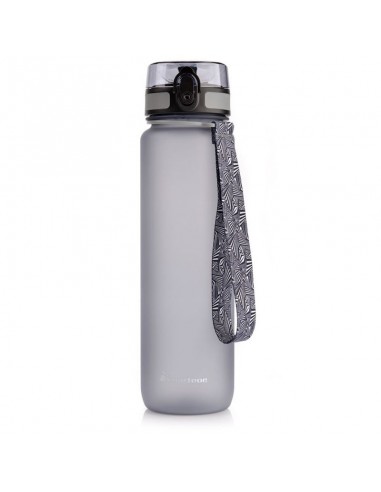 Meteor Sport Water Bottle 74579-74580 Πλαστικό Παγούρι με Φίλτρο 1000ml Γκρι
