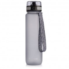 Meteor Sport Water Bottle 74579-74580 Πλαστικό Παγούρι με Φίλτρο 1000ml Γκρι
