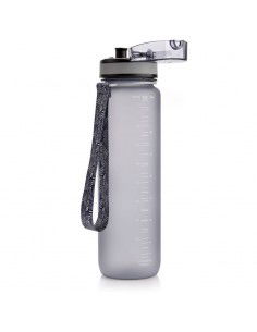Meteor Sport Water Bottle 74579-74580 Πλαστικό Παγούρι με Φίλτρο 1000ml Γκρι 2