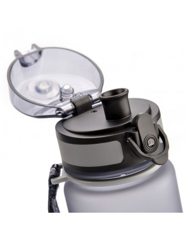 Meteor Sport Water Bottle 74579-74580 Πλαστικό Παγούρι με Φίλτρο 1000ml Γκρι