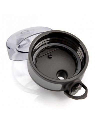 Meteor Sport Water Bottle 74579-74580 Πλαστικό Παγούρι με Φίλτρο 1000ml Γκρι