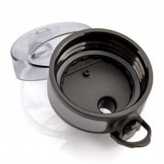 Meteor Sport Water Bottle 74579-74580 Πλαστικό Παγούρι με Φίλτρο 1000ml Γκρι