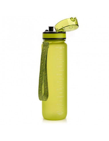 Meteor Sport Water Bottle 74579-74580 Πλαστικό Παγούρι με Φίλτρο 1000ml Γκρι