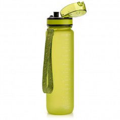 Meteor Sport Water Bottle 74579-74580 Πλαστικό Παγούρι με Φίλτρο 1000ml Γκρι