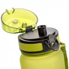 Meteor Sport Water Bottle 74579-74580 Πλαστικό Παγούρι με Φίλτρο 1000ml Γκρι