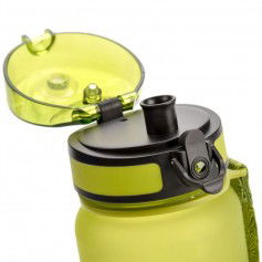 Meteor Sport Water Bottle 74579-74580 Πλαστικό Παγούρι με Φίλτρο 1000ml Γκρι